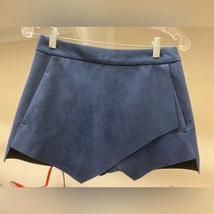 Blue Suede Skorts